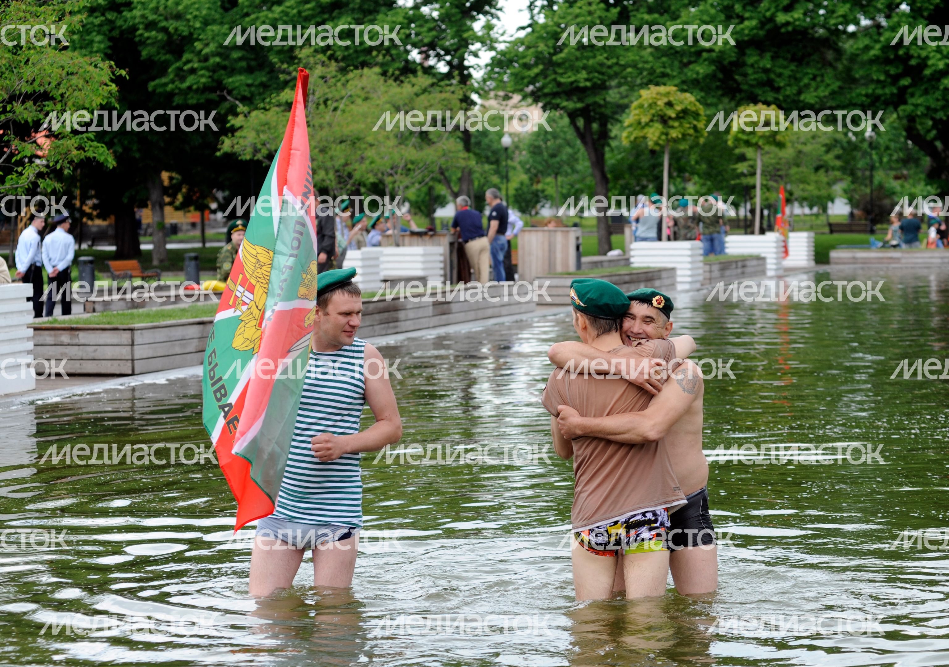 День пограничника в Москве