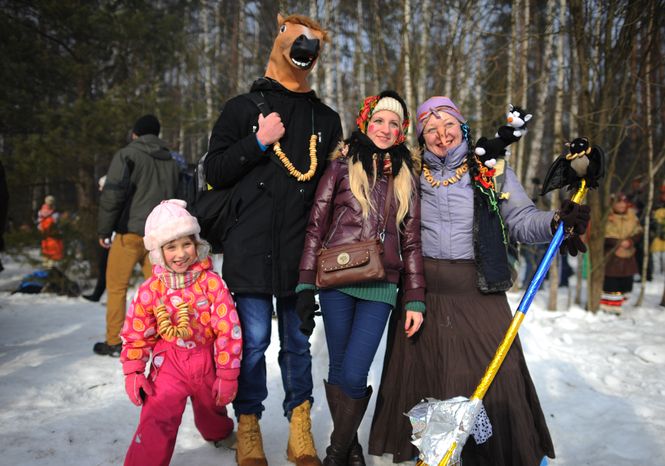 Бакшевская масленица в Одинцовском районе