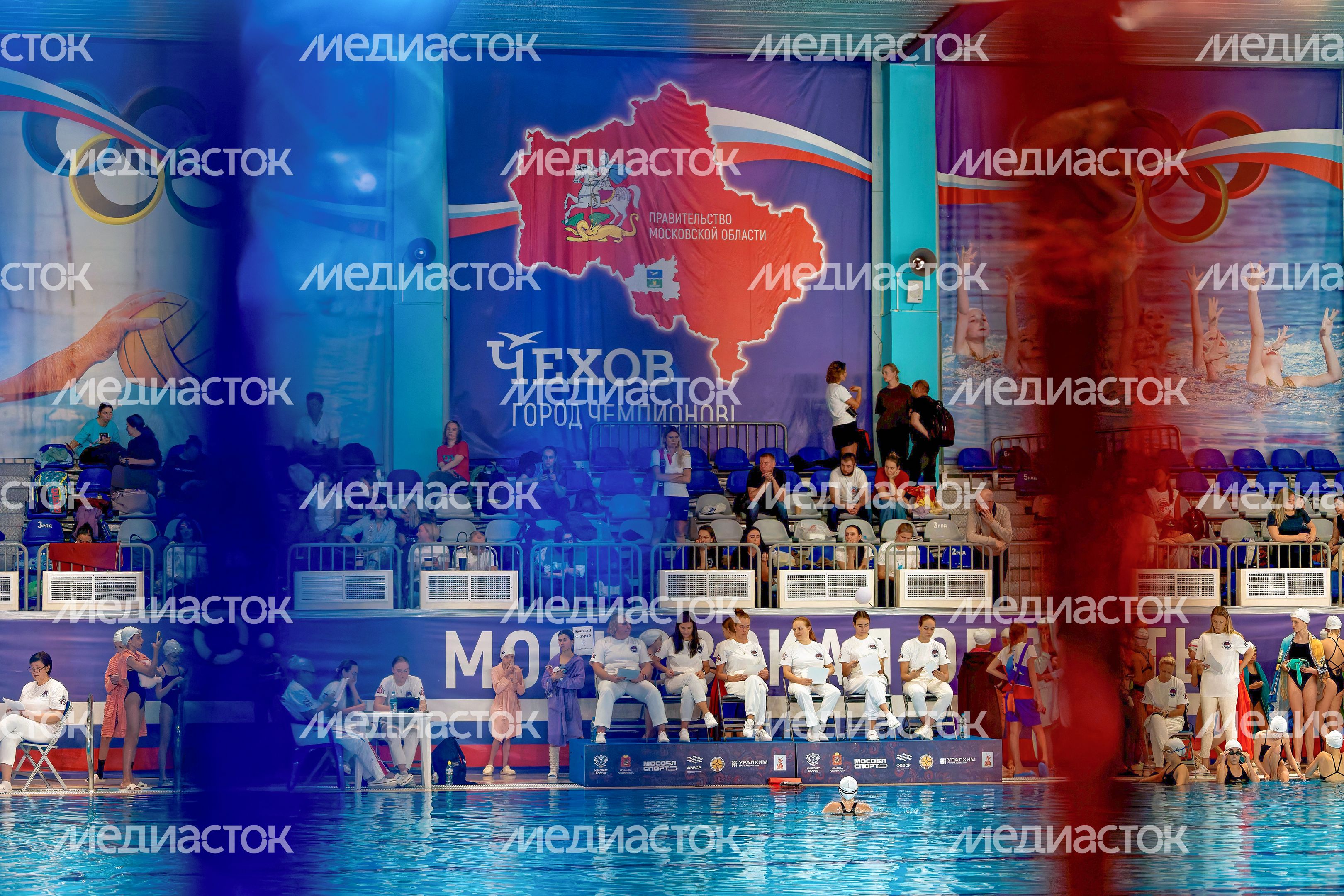 Соревнования по синхронному плаванию «Русская матрешка» в Чехове Соревнования по синхронному плаванию «Русская матрешка» в Чехове