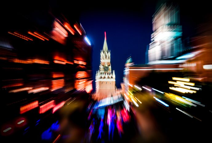Пешая репетиция парада Победы в Москве