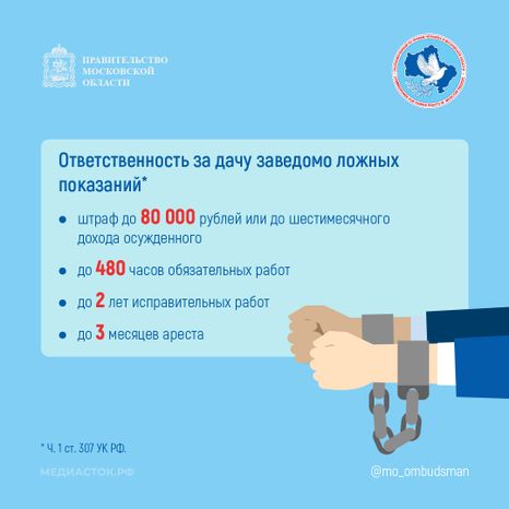 Ответственность за лжесвидетельство квадрат 04