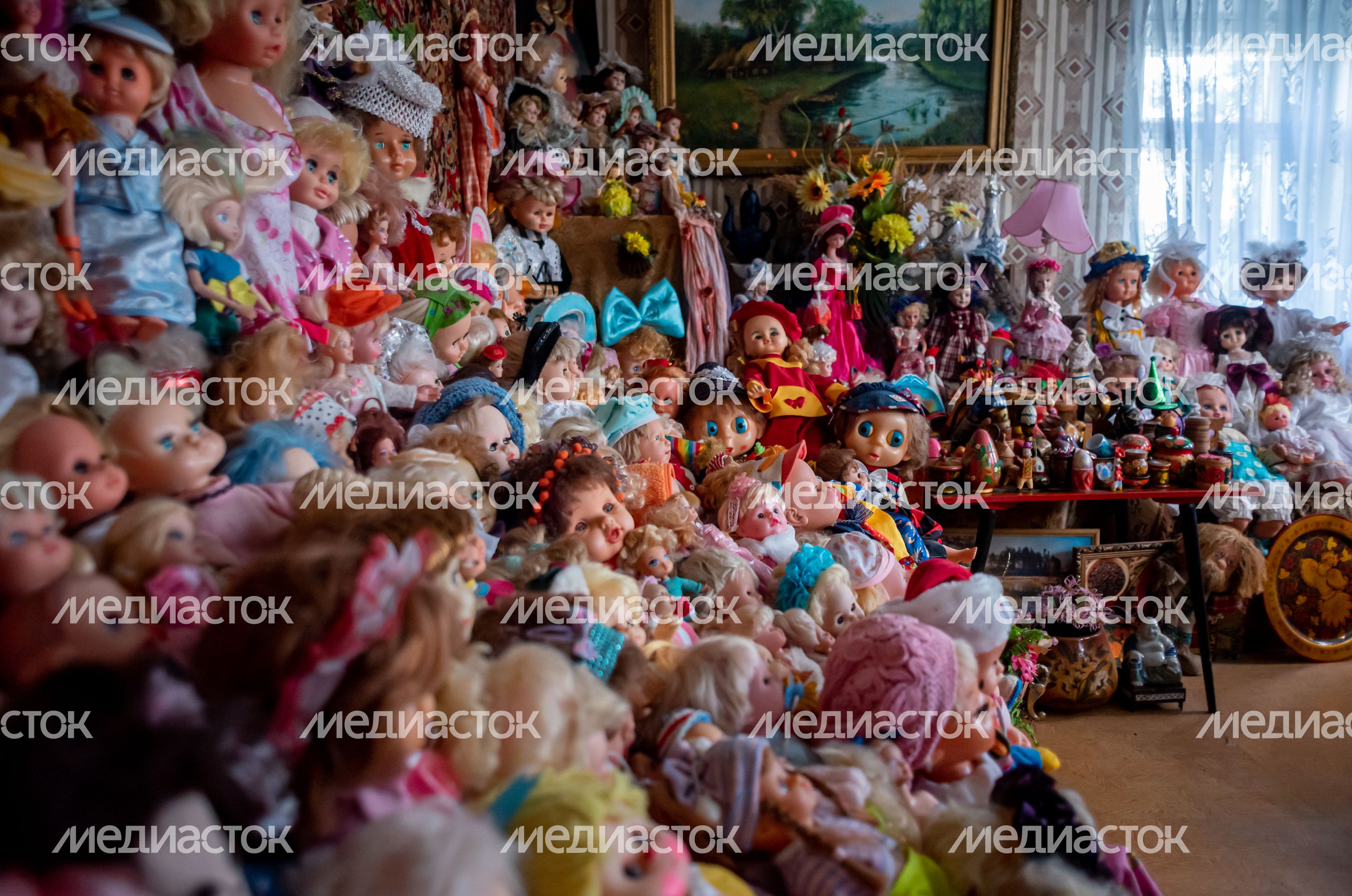 Интервью с коллекционером кукол в Коломне