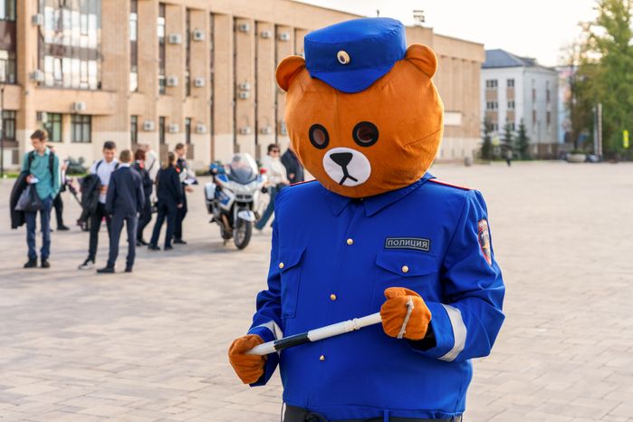 Профориентация для молодежи на мероприятии «Один день с полицией Домодедово»