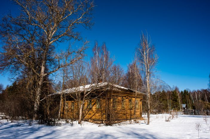 Заброшенное село Шатур