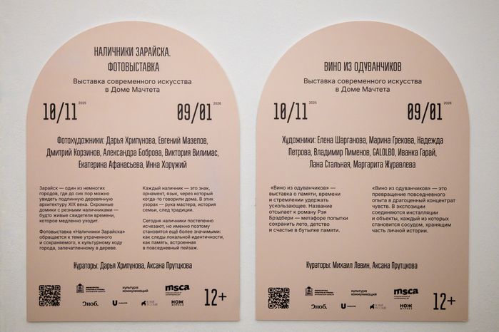 Художественная выставка «Вино из одуванчиков» в доме Мачтета на фестивале современного искусства «Перезагрузка» в Зарайске