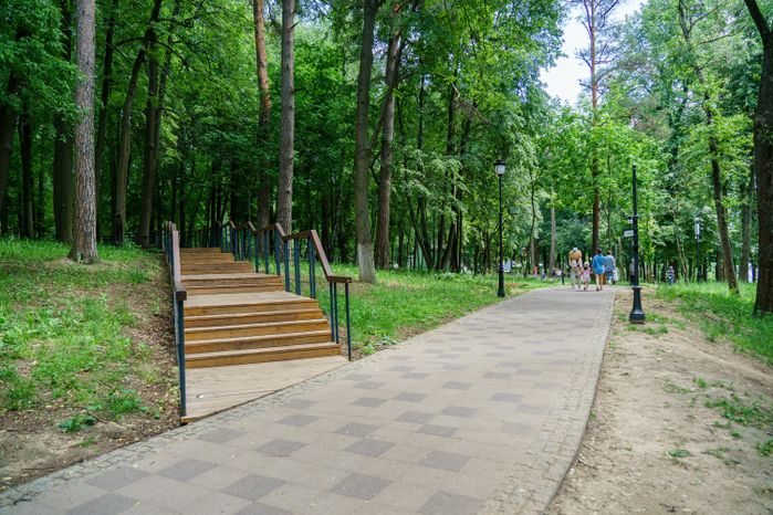 Раменский городской парк культуры и отдыха летом