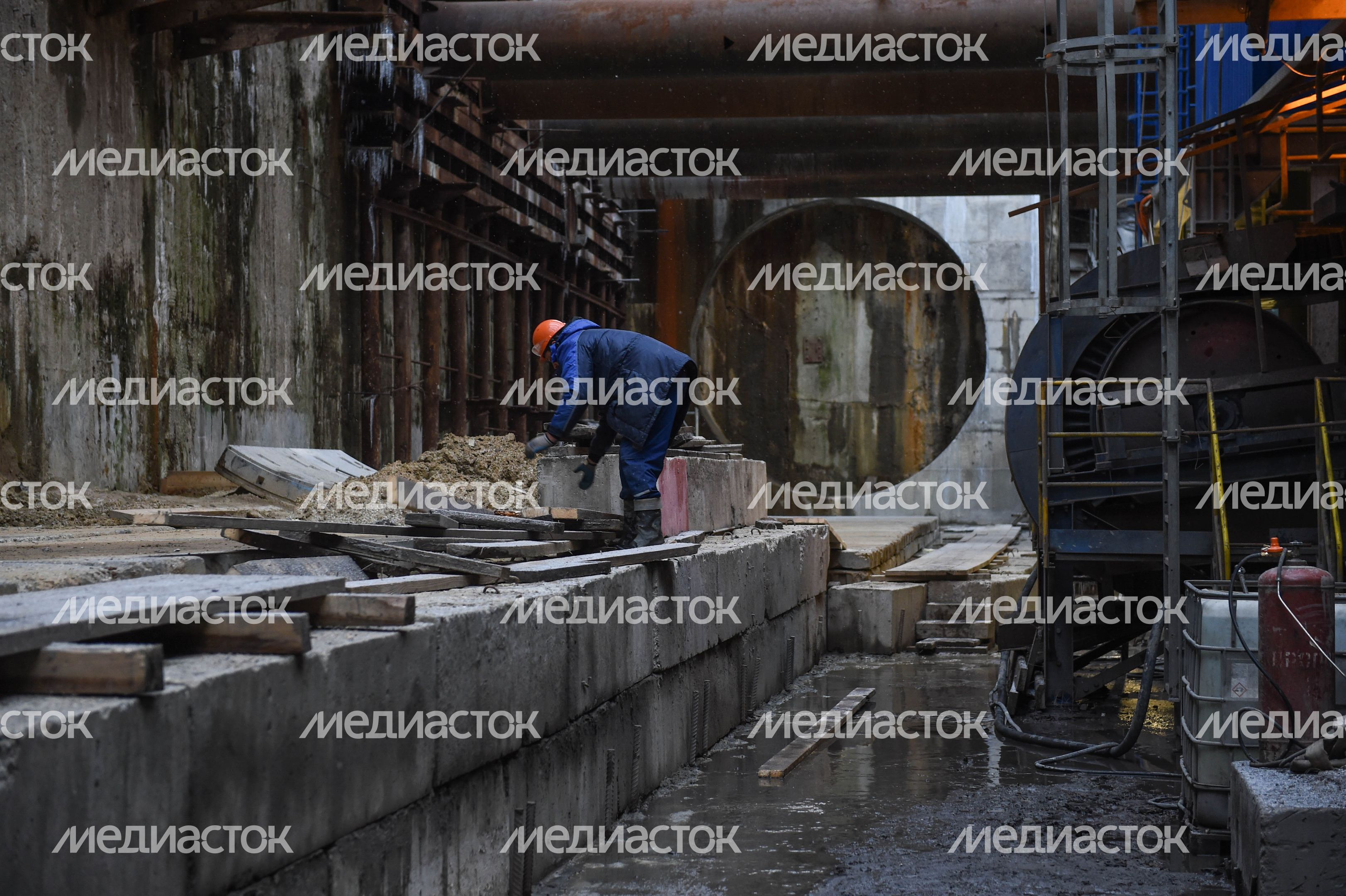 Строительство Кожуховской ветки Московского метрополитена