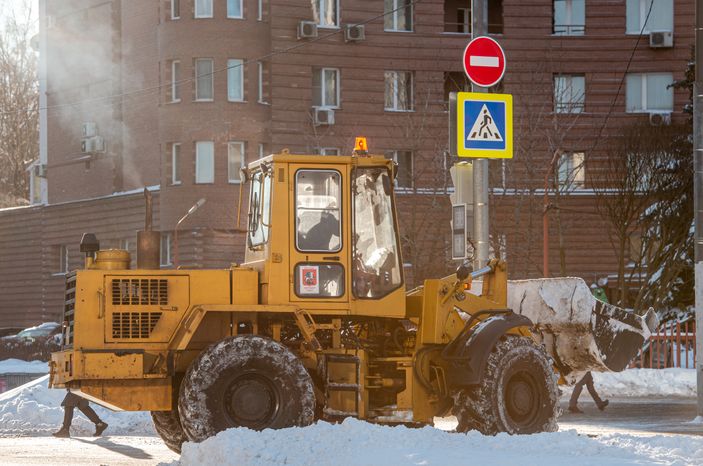 Зима в Москве