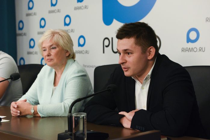 Пресс-конференция подмосковного отделения «Единой России», посвященная итогам выборов в советы депутатов городских округов Московской области