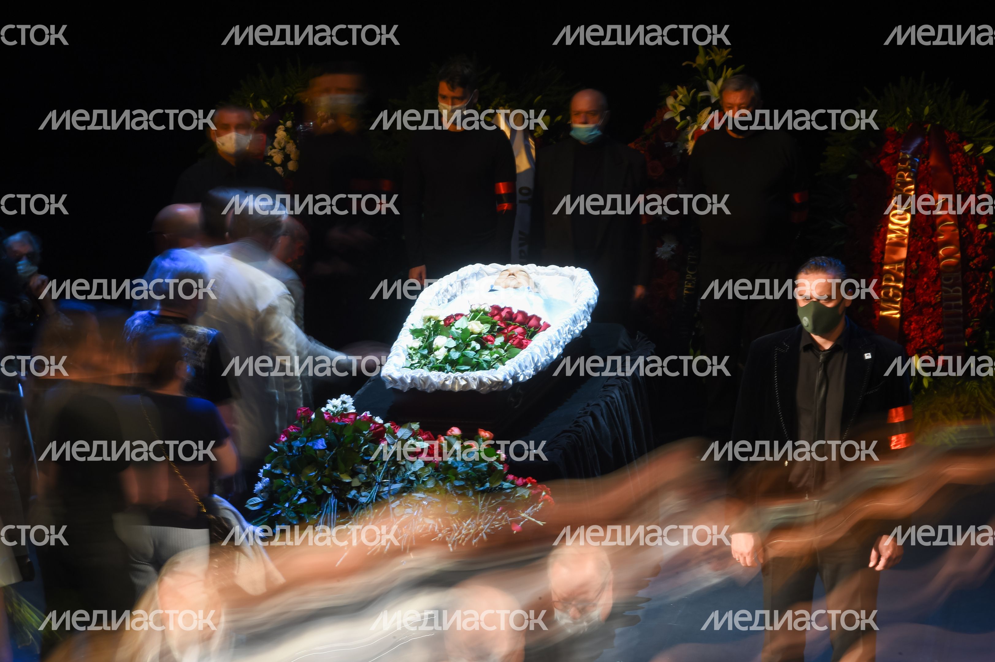Церемония прощания с Николаем Губенко
