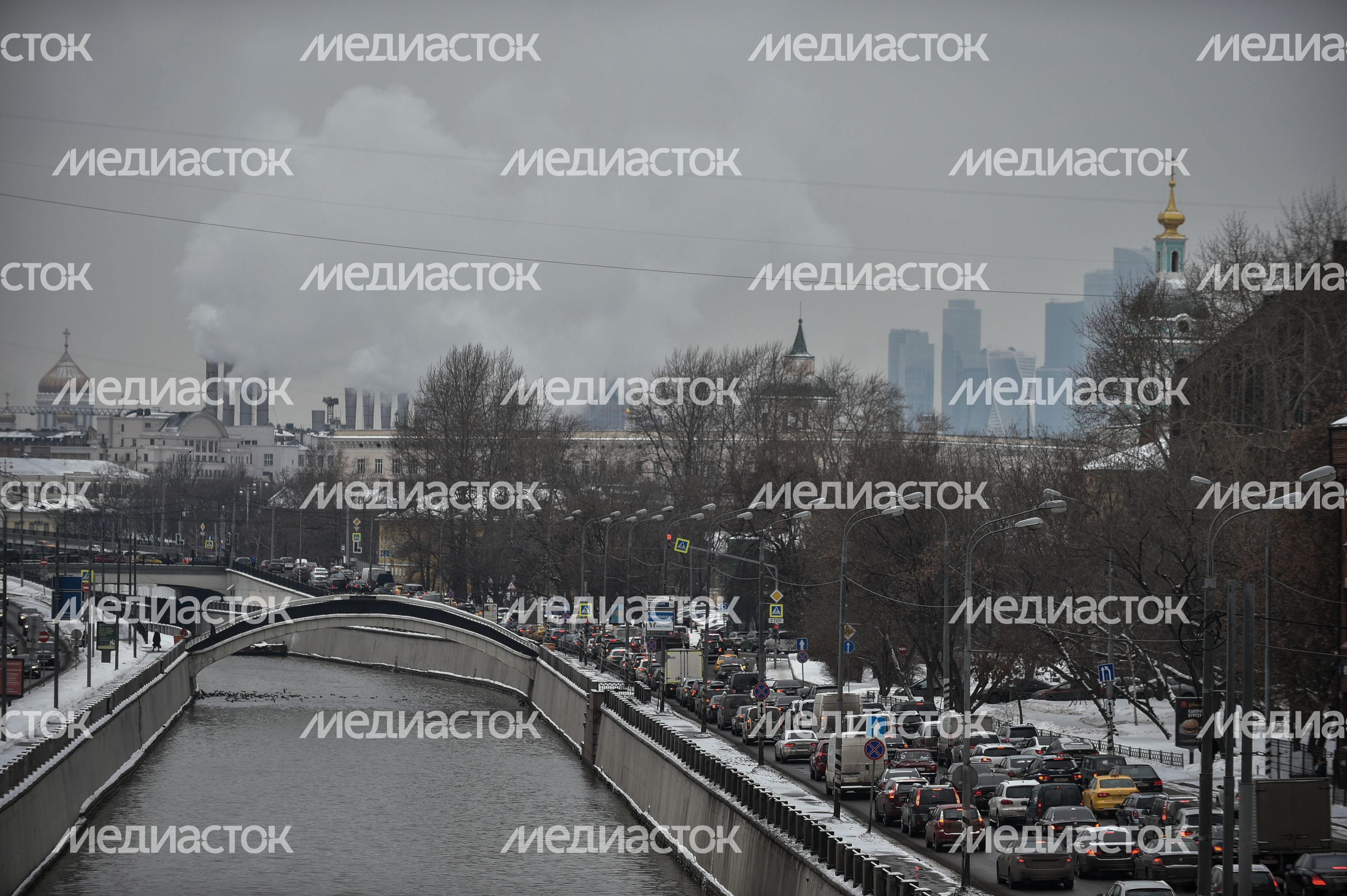 Дорожная ситуация в Москве