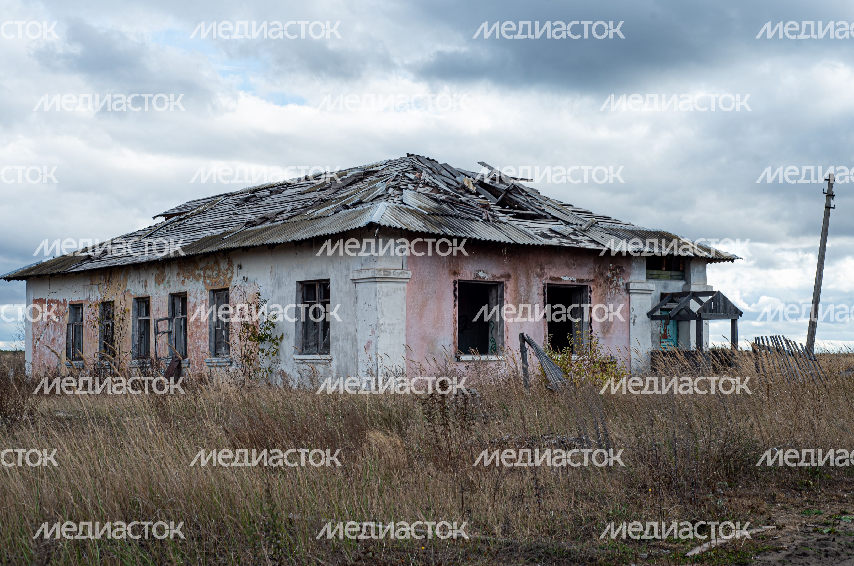 Заброшенная деревня Моховое