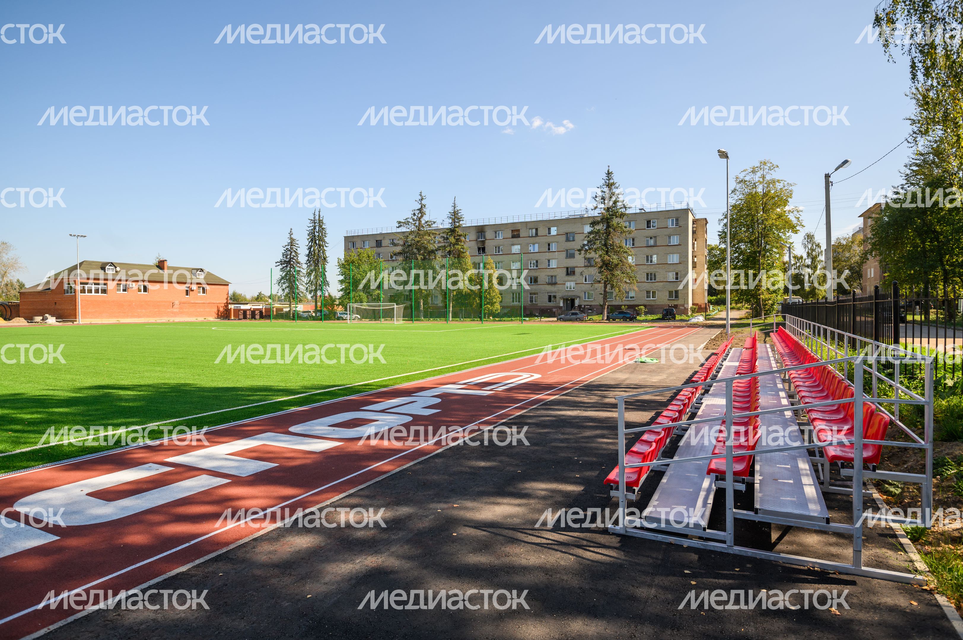 В спорткомплексе «Горняк» открыли новый стадион В спорткомплексе «Горняк» открыли новый стадион