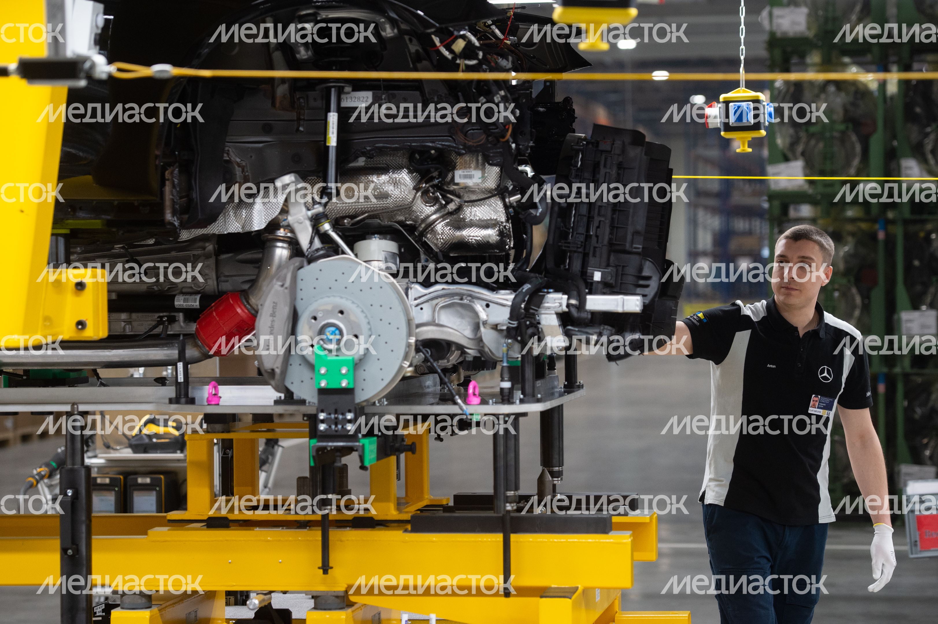 Открытие автомобильного завода Mercedes‑Benz в Подмосковье