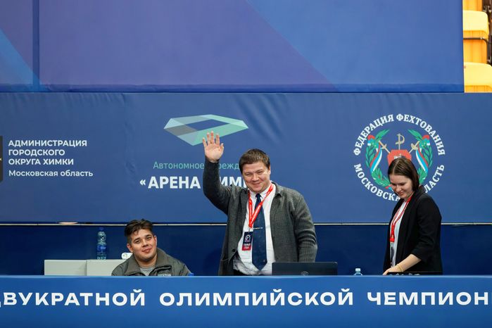 Турнир по фехтованию на саблях в Химках