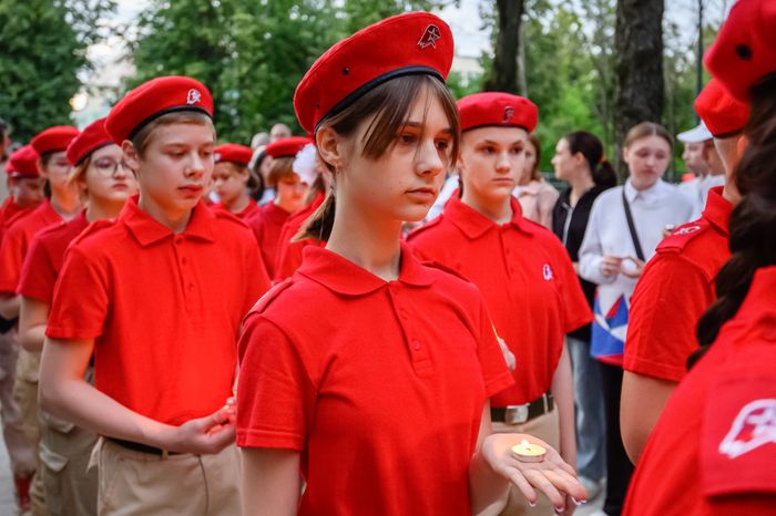 Всероссийская акция "Свеча памяти" в Балашихе