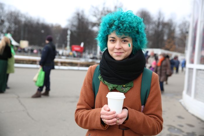 Парад в День Святого Патрика в Москве