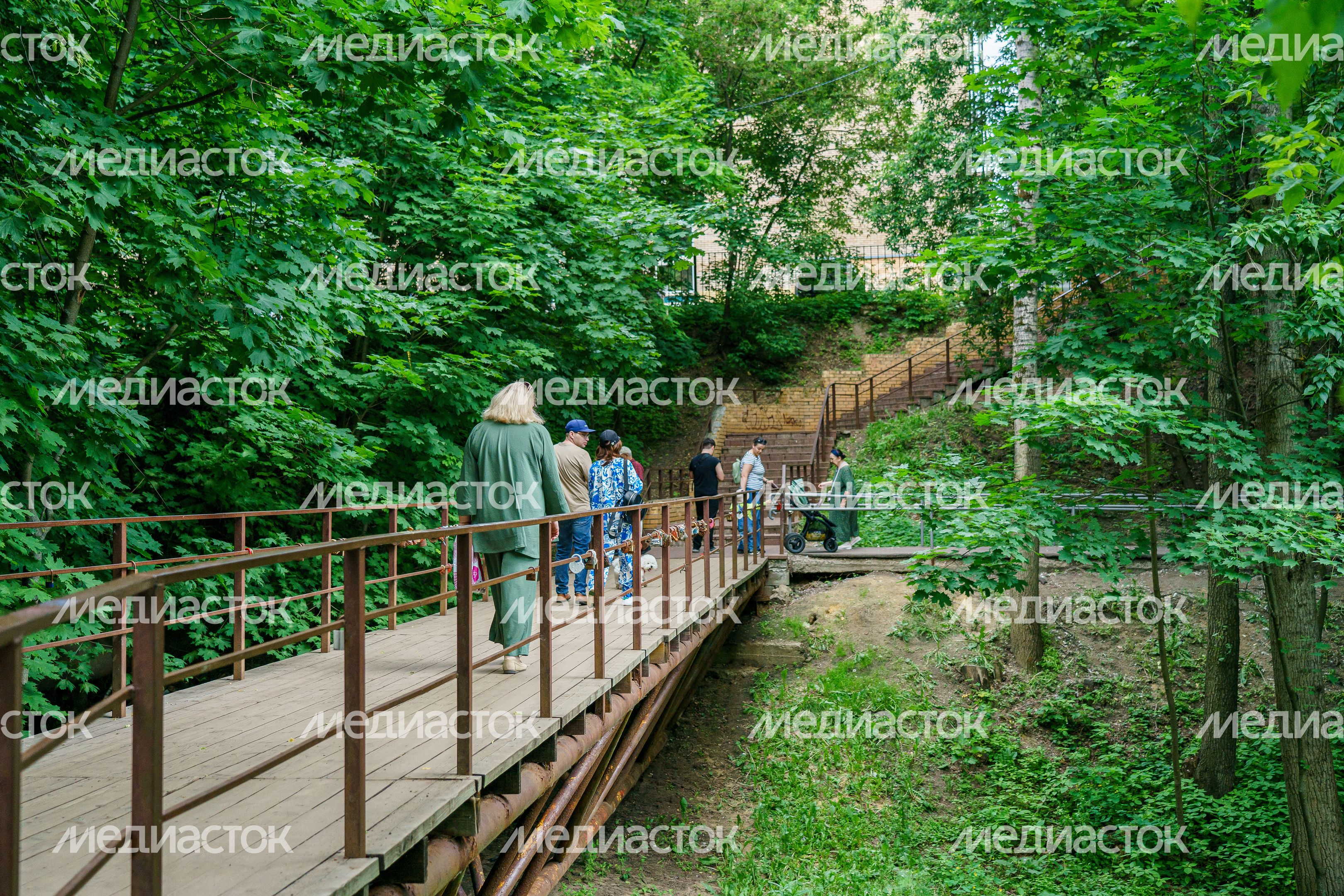 Раменский городской парк культуры и отдыха летом