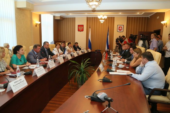 А. Воробьев прибыл в Республику Крым с рабочим визитом