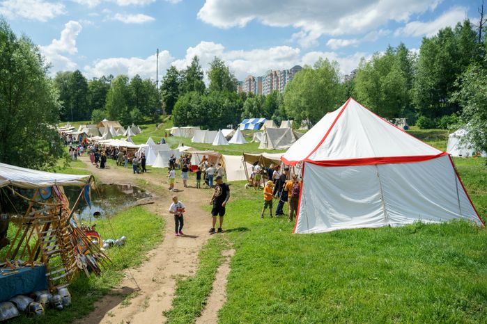 Фестиваль исторической реконструкции «Наследие предков» в Раменском парке