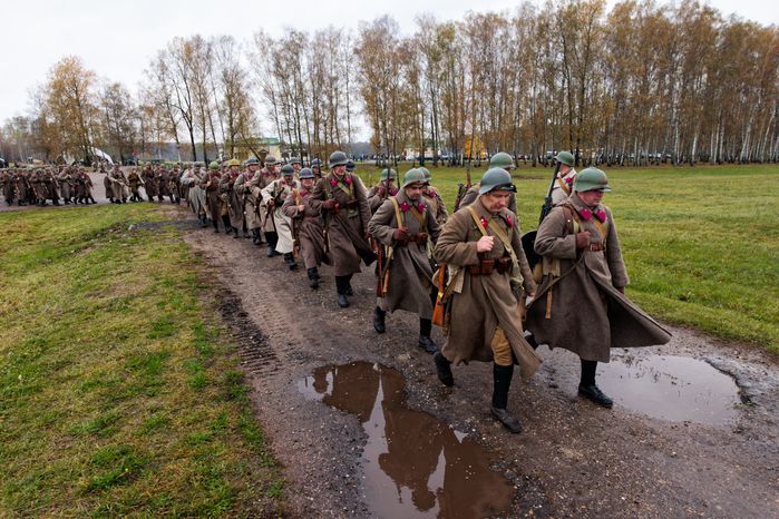 Военно-исторический фестиваль «Москва за нами. 1941 год» на Бородинском поле