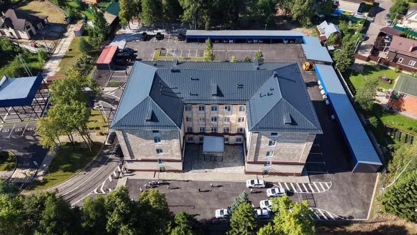 Новое здание Госавтоинспекции УМВД России по г.о. Красногорск в Нахабино