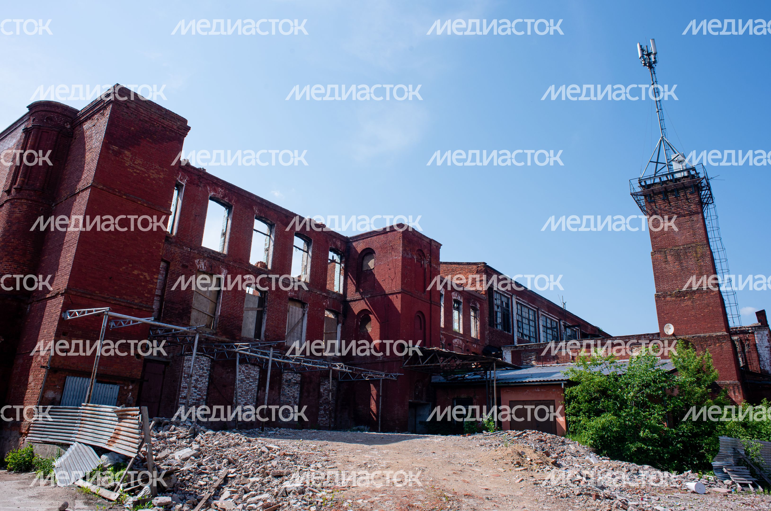 Летние виды города Яхрома