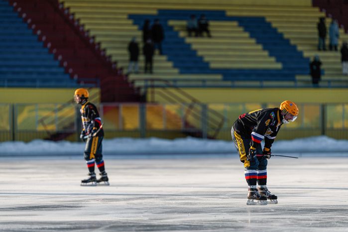 Чемпионат России по хоккею с мячом в Красногорске