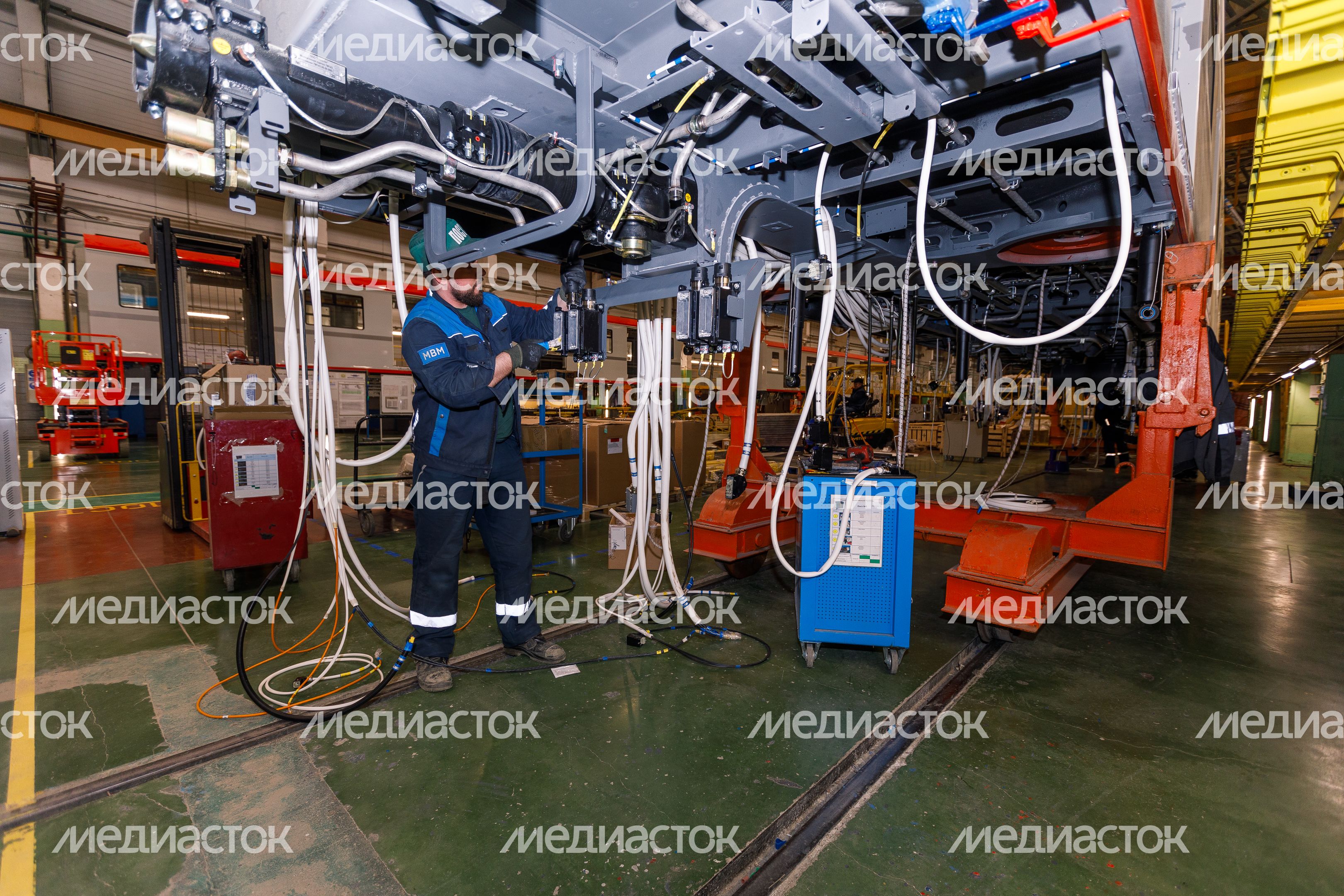 Машиностроительный завод "Метровагонмаш" в Мытищах