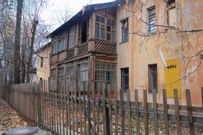 Старые дома в Мытищах