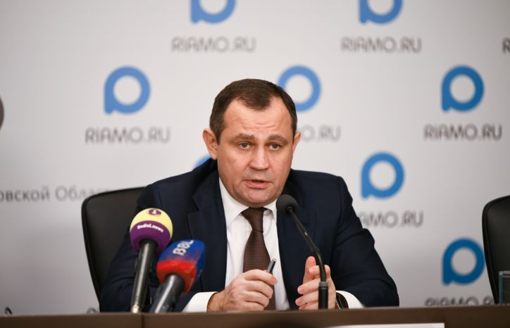 Пресс-конференция председателя Мособлдумы Игоря Брынцалова
