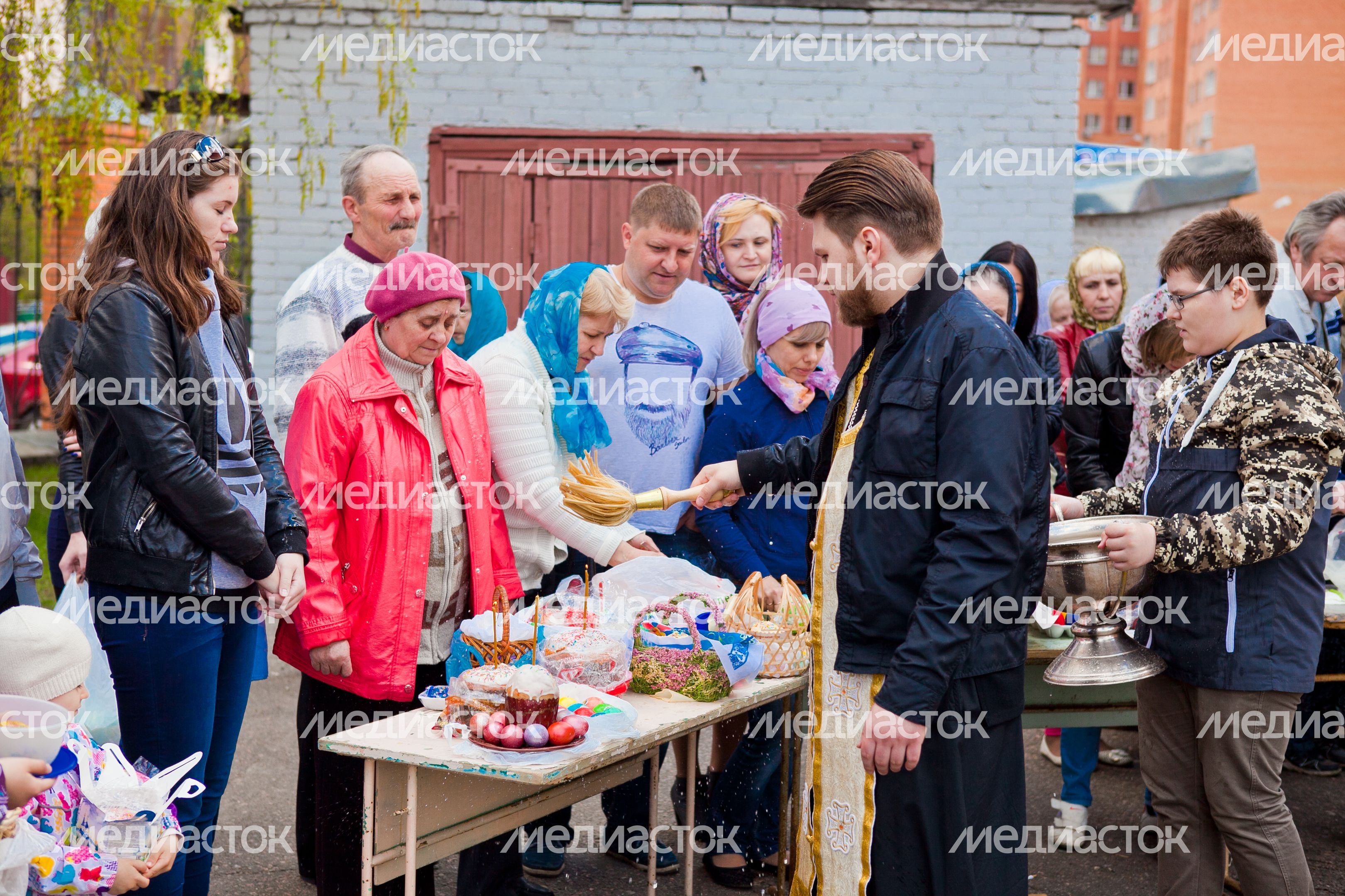 Празднование Пасхи в Раменском