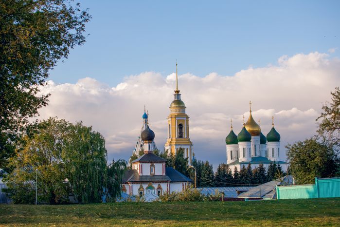 Коломна. Виды города. Осень