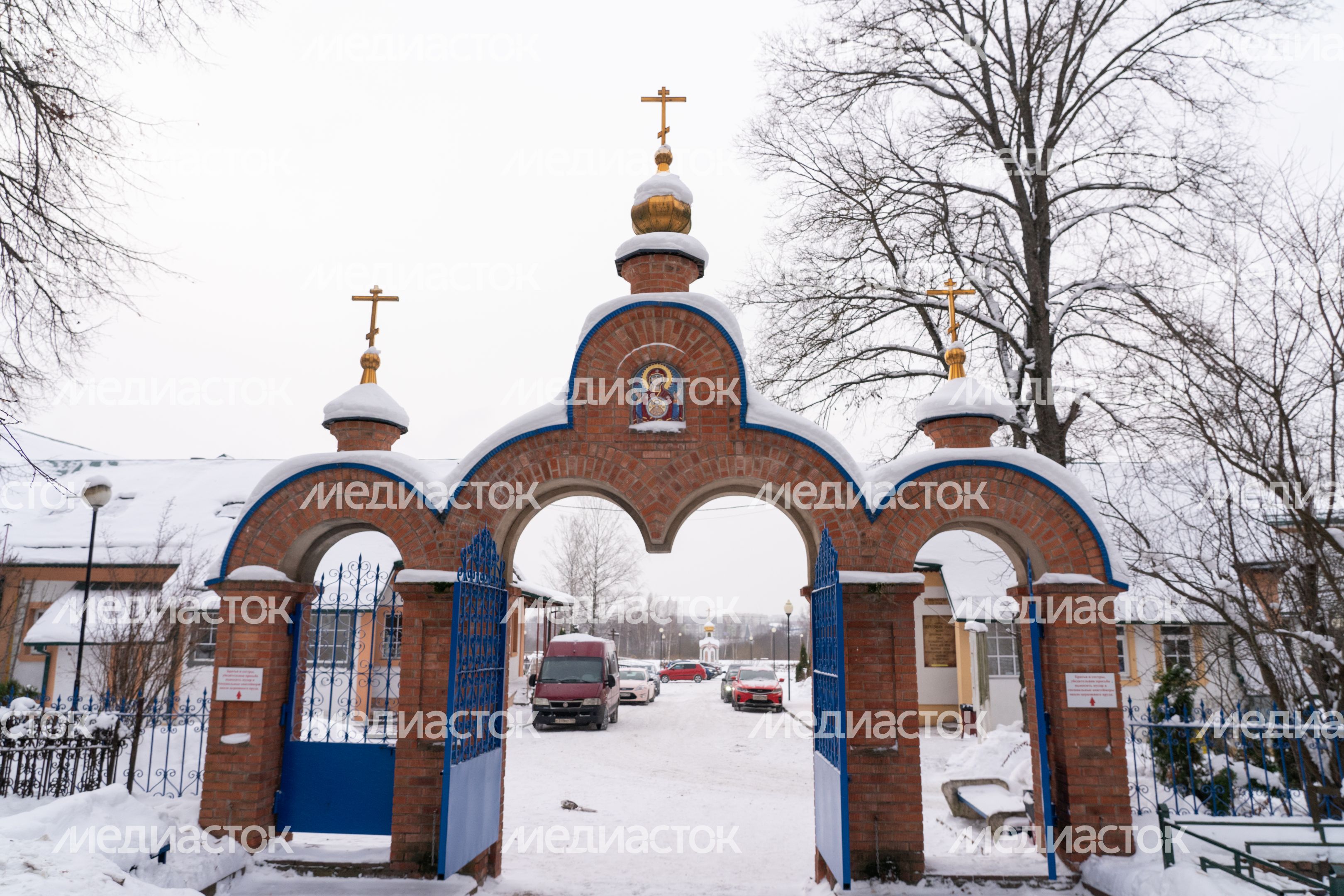 Усадьба Демьяново в Клину. Зимние виды Усадьба Демьяново в Клину. Зимние виды