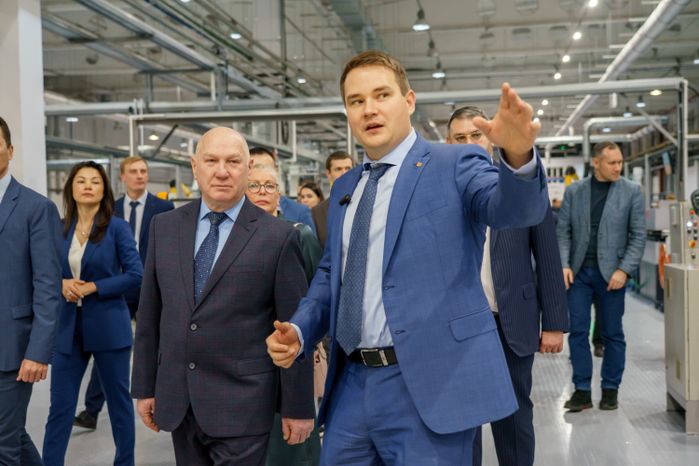 Воровское. Открытие цеха завода «Москабель»