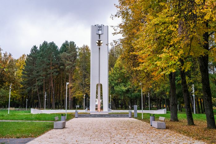 Пущино. Виды осеннего города
