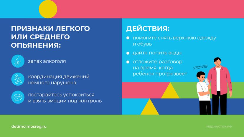 Что делать, если ребенок пришел домой пьяным горизонталь 04