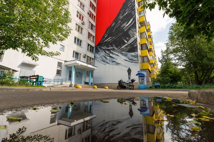 Муралы в Железнодорожном, Балашиха