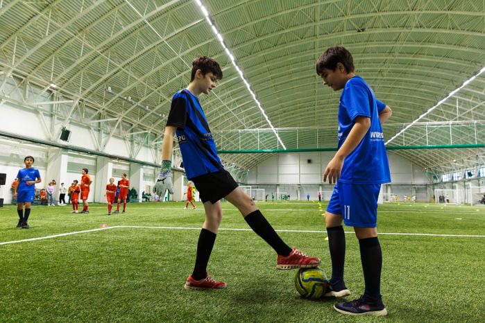 Гала-матч «Чемпионата Победителей» с участием звездных футболистов в Домодедово