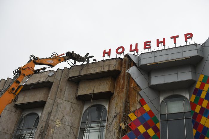 Снос кинотеатра «Соловей» в Москве