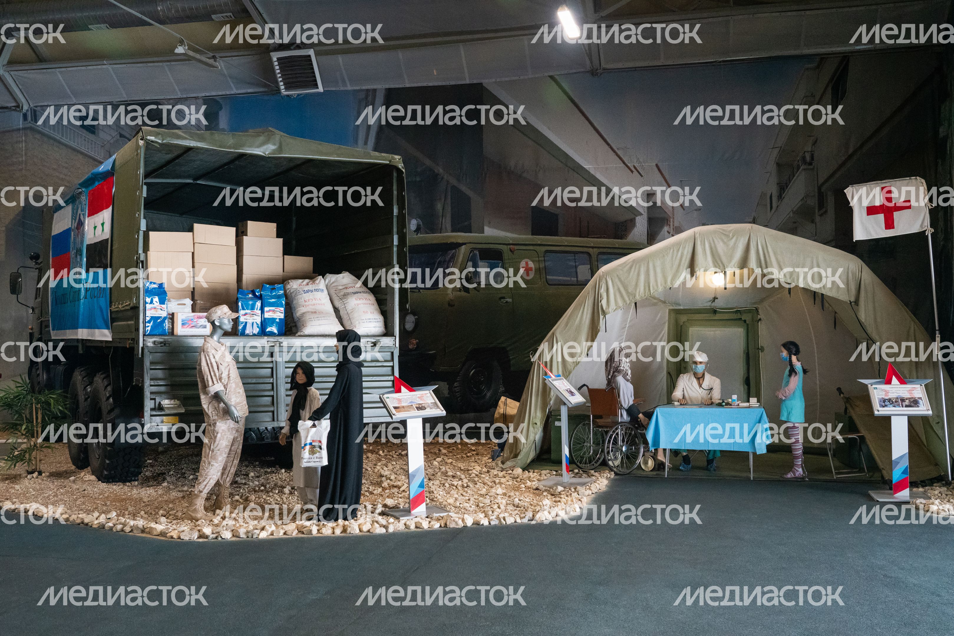 Парк «Патриот». Выставка «Сирийский конфликт. Миротворческая миссия России»