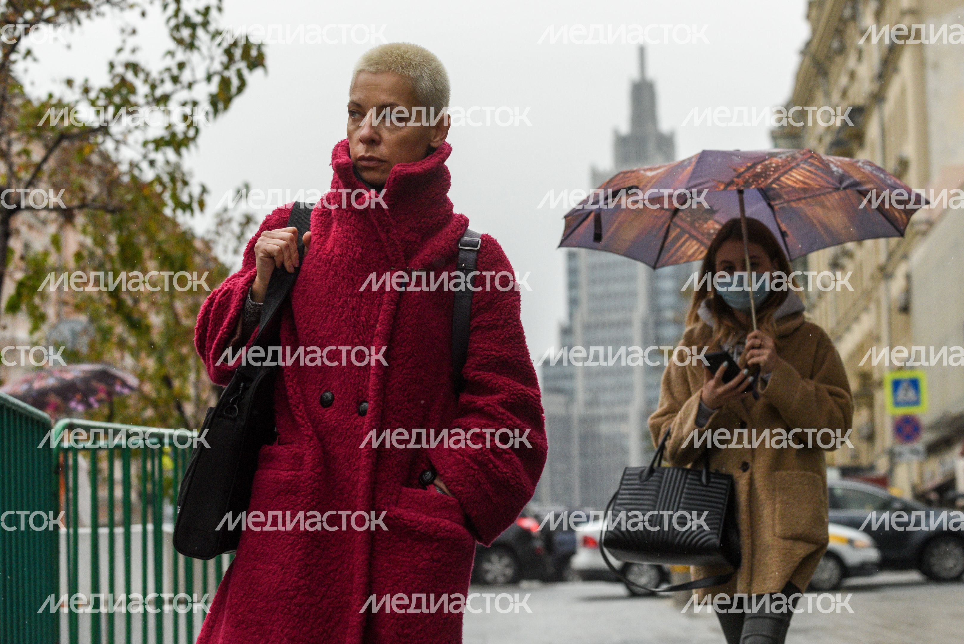 Дождливая погода в Москве