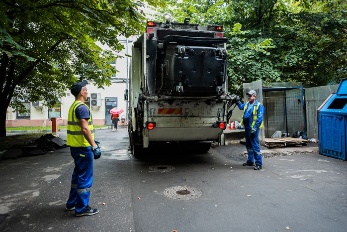 Вывоз вторсырья и смешанных отходов в Московской области