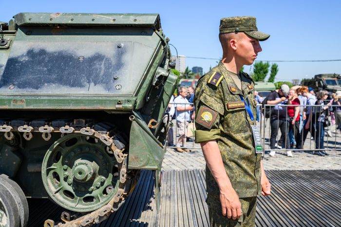 Выставка вооружения в Парке Победы, посвященная СВО