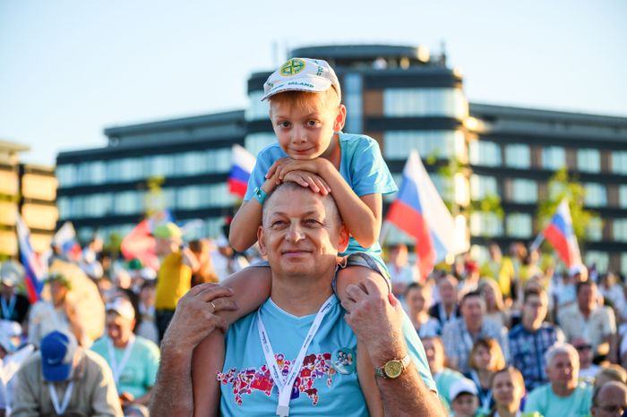 Финал конкурса "Это у нас семейное" в Солнечногорске в День семьи, любви и верности