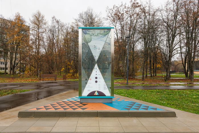Научный арт-объект «Солнечная система» в Черноголовке