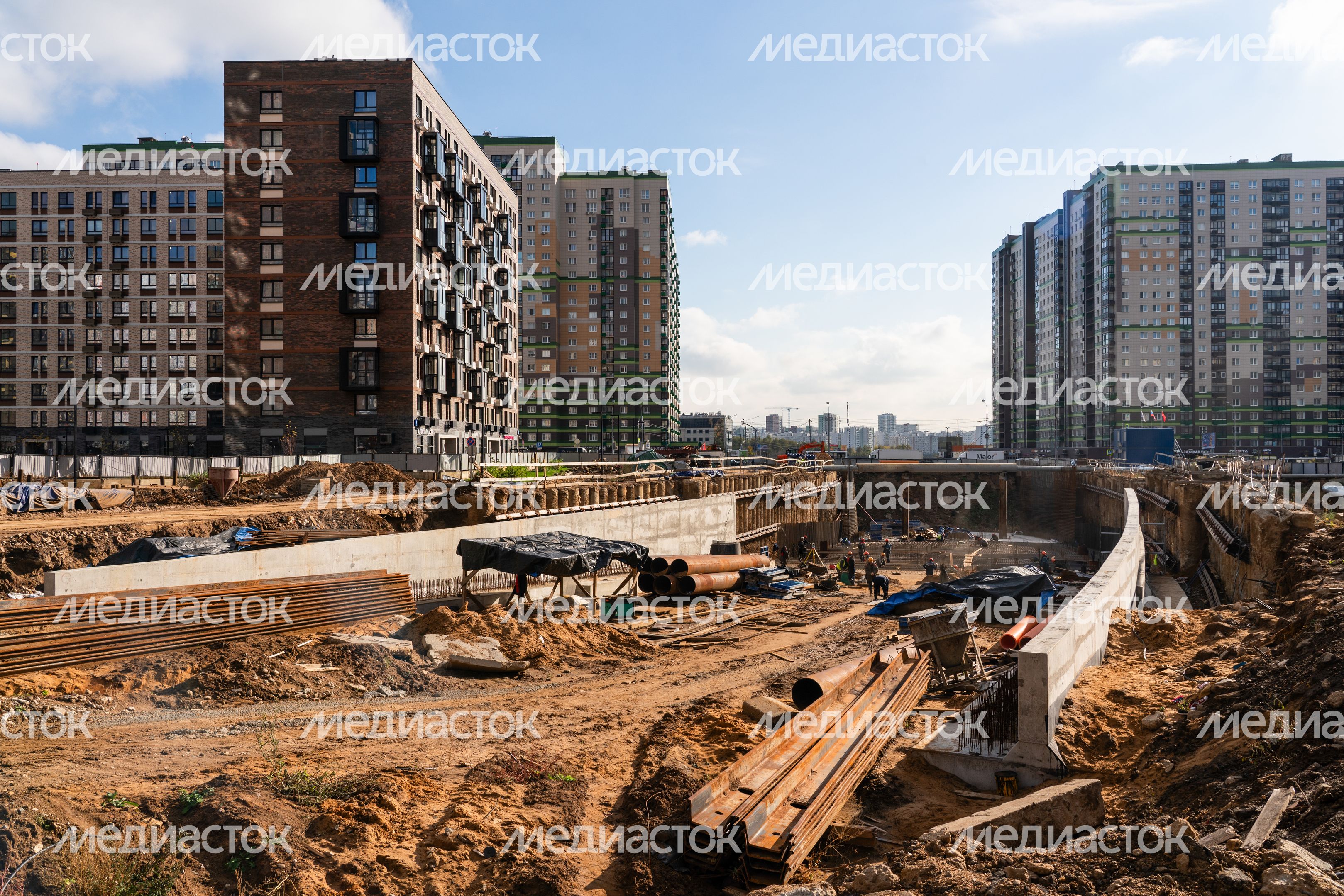Тоннель на Путилковском шоссе Красногорска Тоннель на Путилковском шоссе Красногорска
