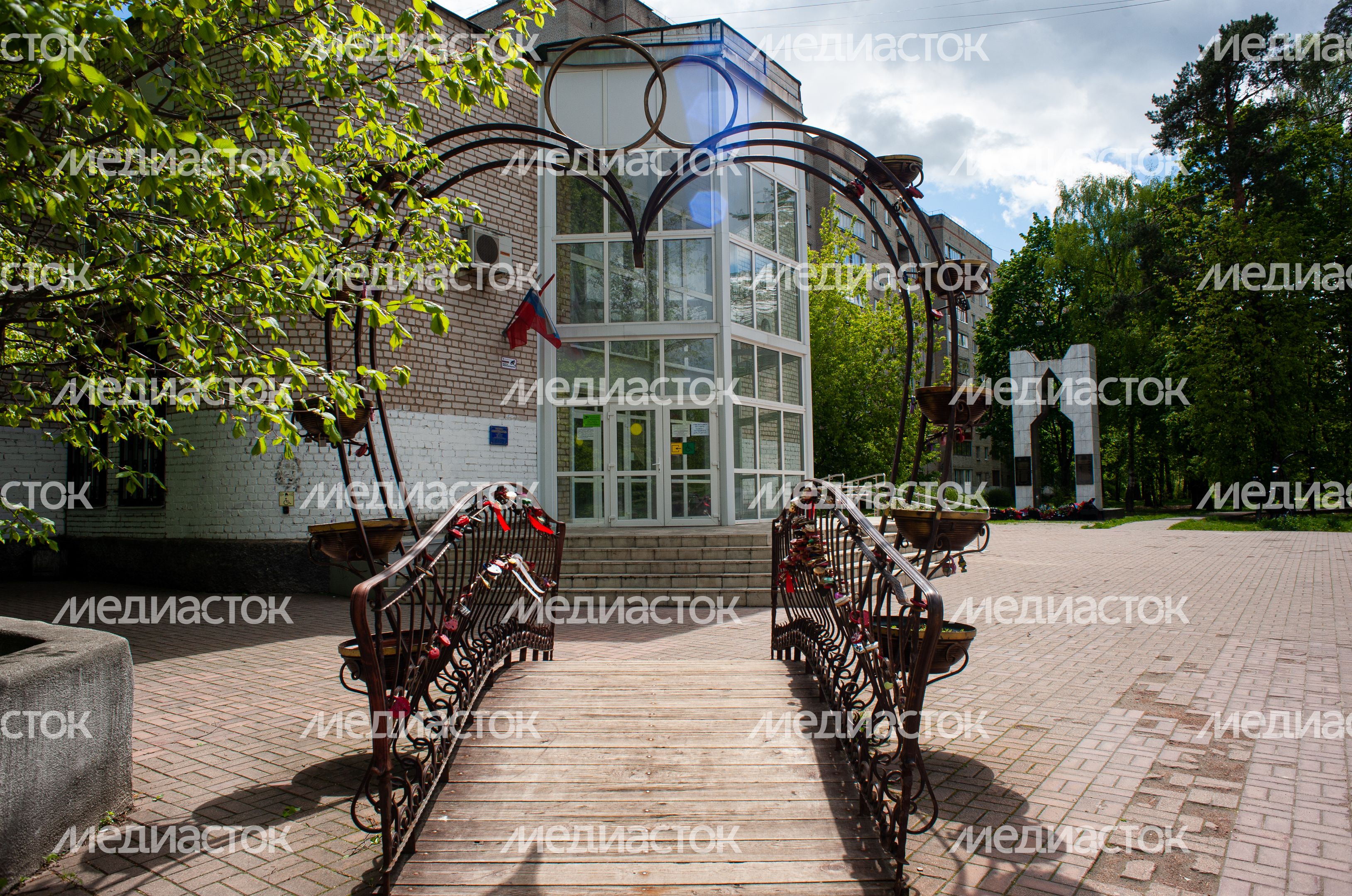 Весенние виды города Пушкино
