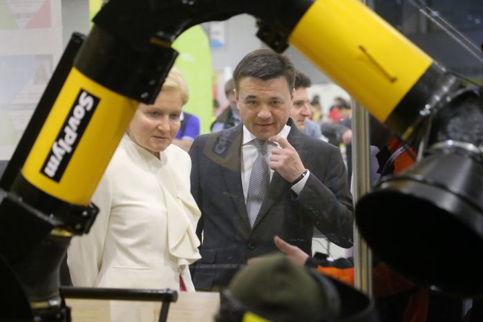 А. Воробьев и В. Путин посетили финал чемпионата рабочих профессий WorldSkills