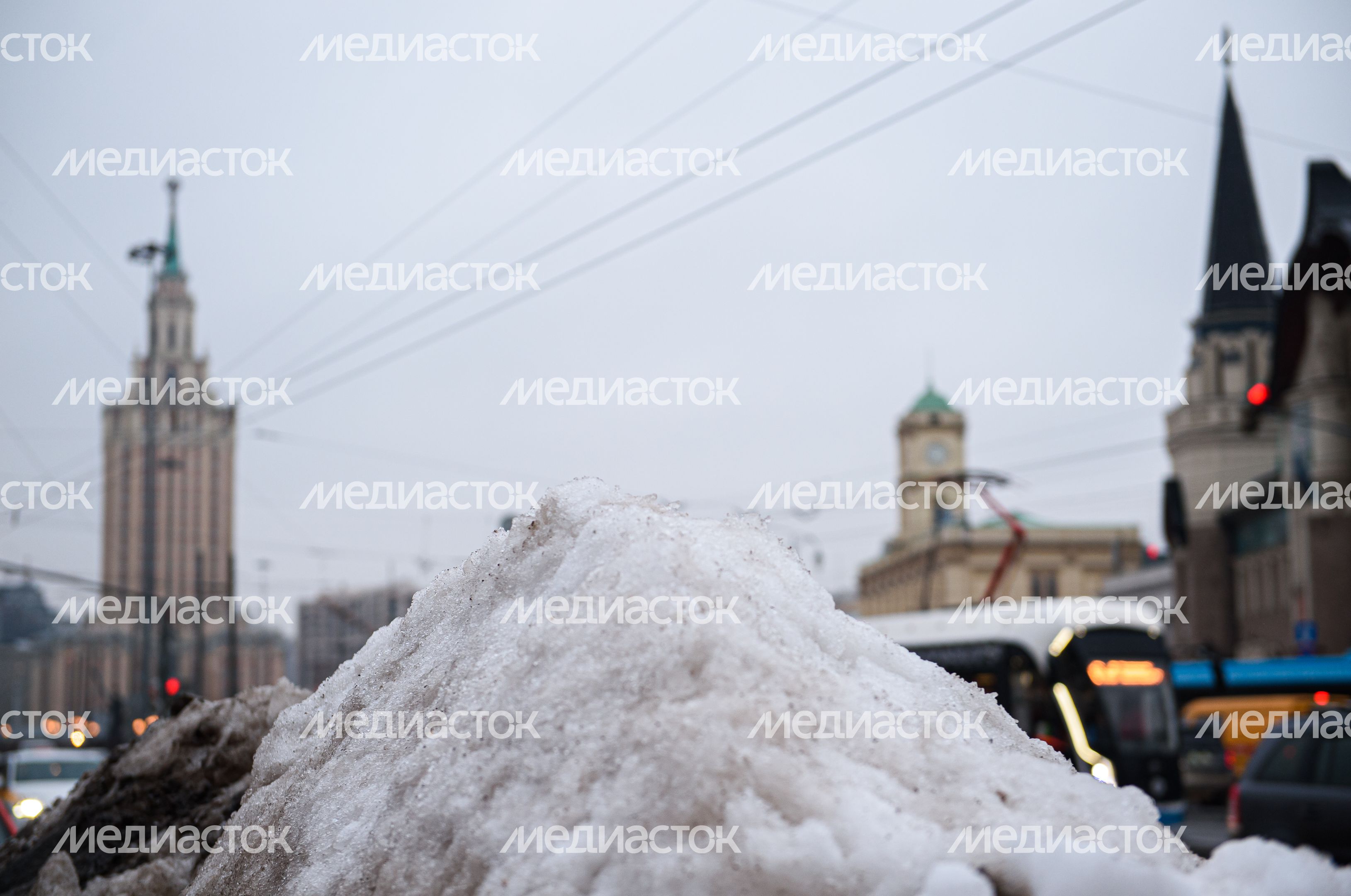 Декабрьская слякоть в Москве Декабрьская слякоть в Москве